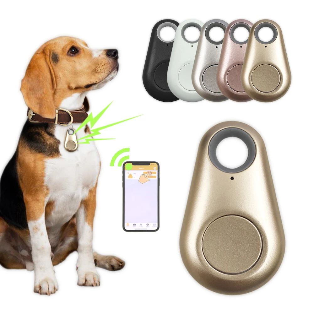 Smart Tracking Key Wallet Bag Anti Lost Activity Monitor Pet Mini Gps Tracker on Collar