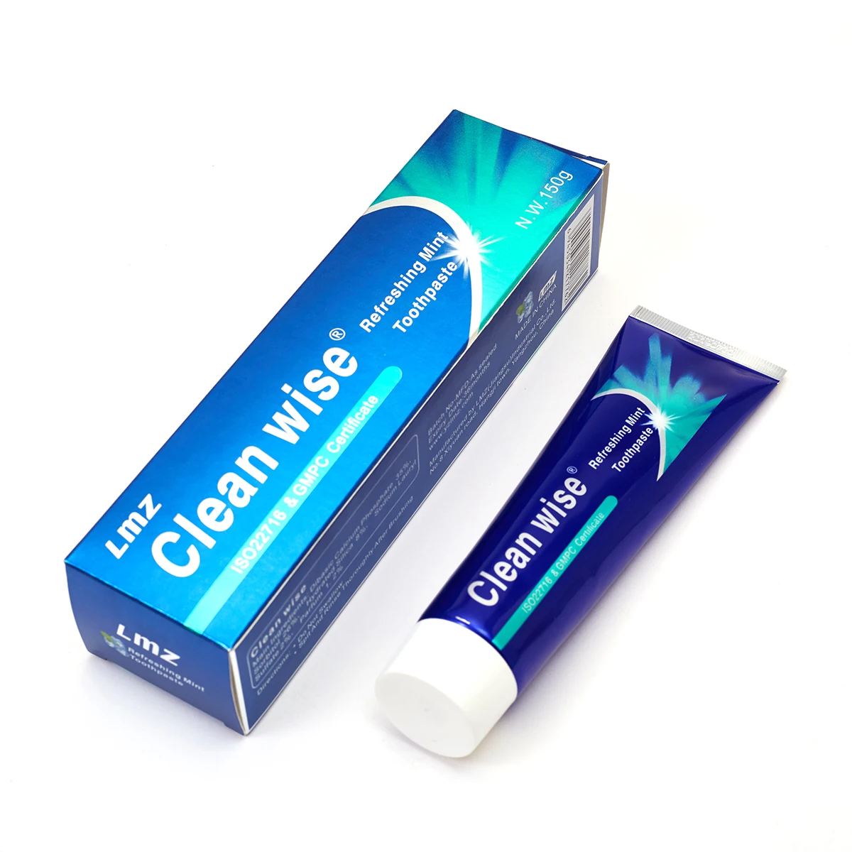 Custom Private Label Gums Bleeding Anti Sensitative Anti Plaque Fluoride Free Mint Flavored Toothpaste