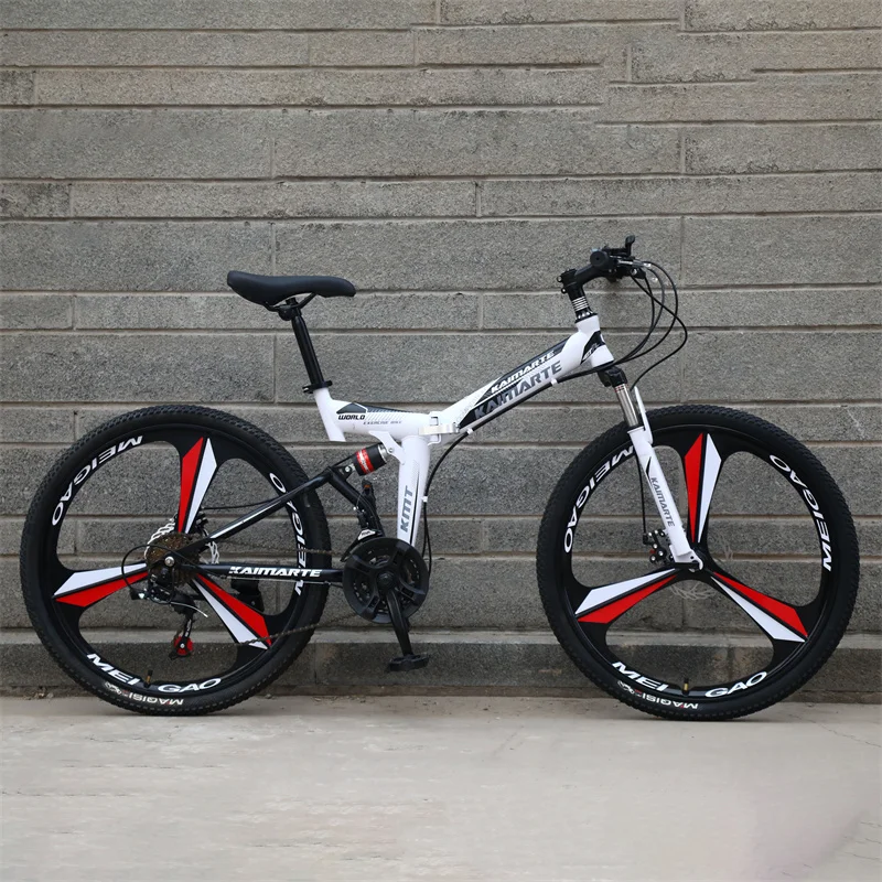 2025 NEW NT 20 Inches Double Children Bicycle Aluminum Alloy Foldable Chlidrens Mountain Bike Easy To Install Bike