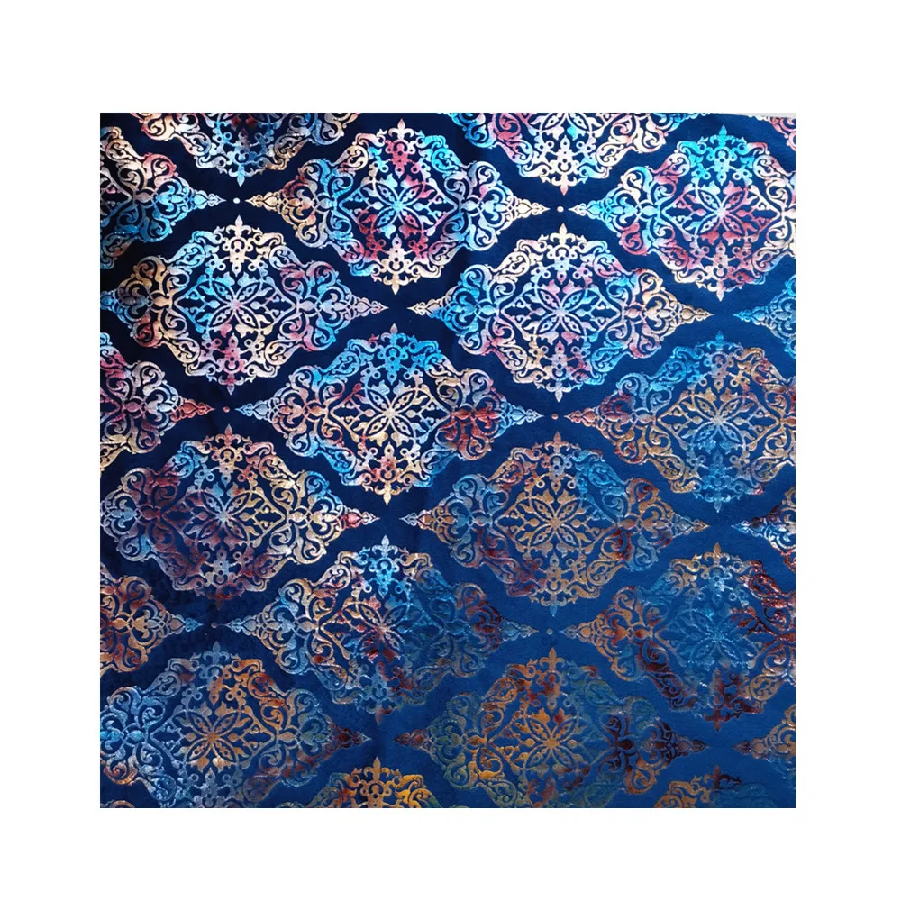 Various styles of bronzing fabrics Holland velvet fabric for sofa furniture