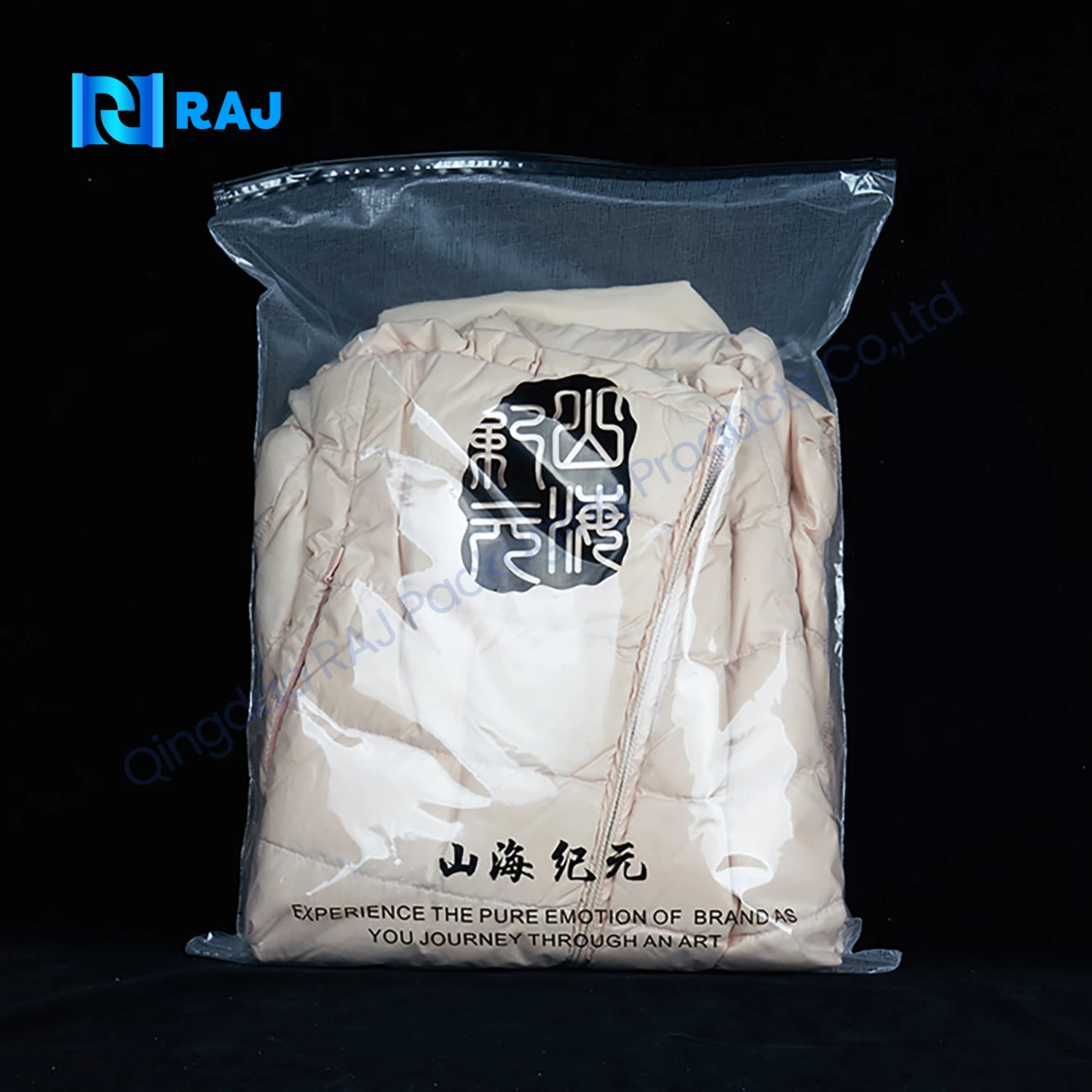 Custom Printing Plastic Poly Zip Lock Packaging Bags for Clothes Zipper Bags with Logo Luxury Clothing Bags Transparent PE