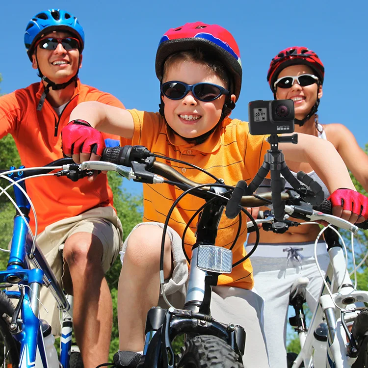 
Multi function sponge octopus flexible tripod stand monopod with camera phone accessory for streaming photography 