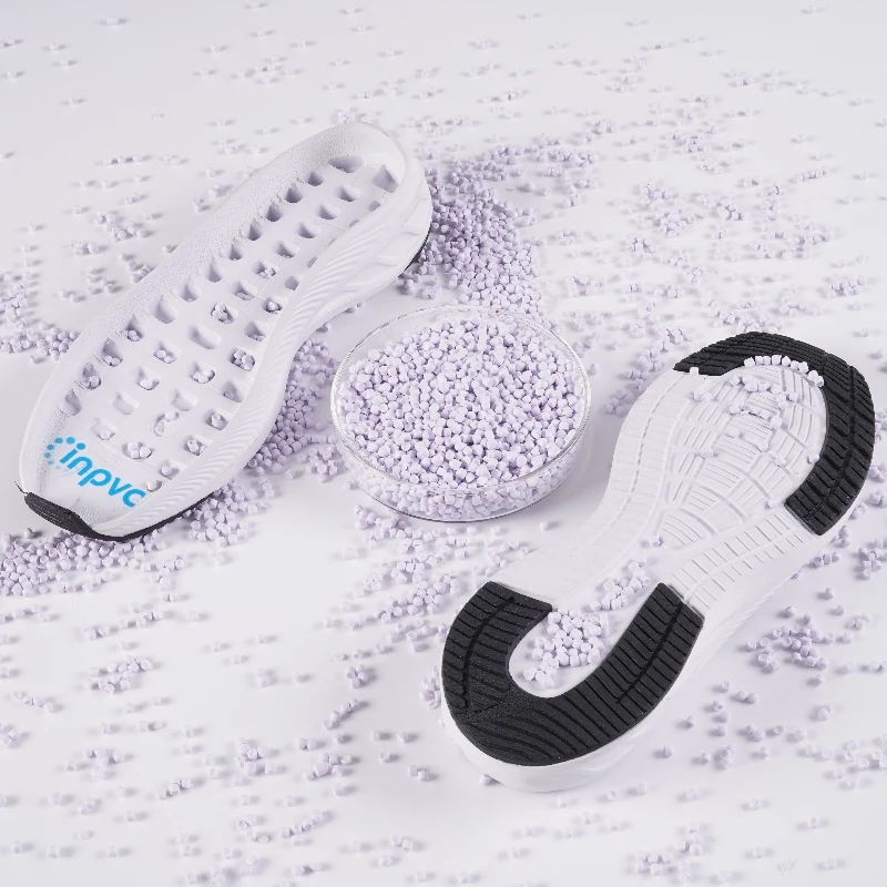 Super Light Weight Foaming Expansion PVC Compound for Sport Shoes Fashion Footwear