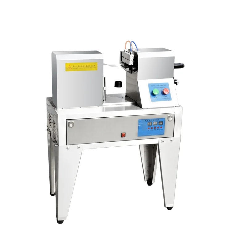 Ultrasonic Plastic Tube Sealing Machine For Cosmetic With Date And Batch Embossing