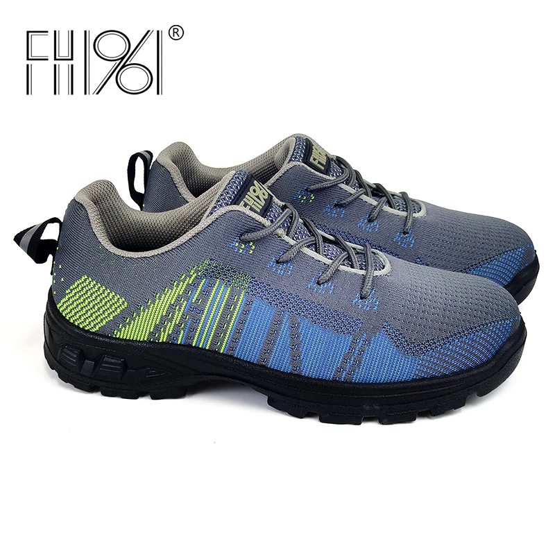 FH1961 Rubber Outsole Material Anti-smashing anti slip Protective Shoes safety shoes man