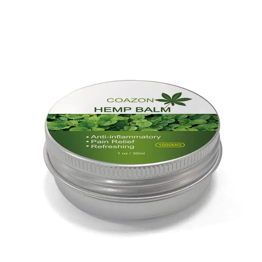 Private label 30g Natural Pain Relief Hemp extract CBD Balm