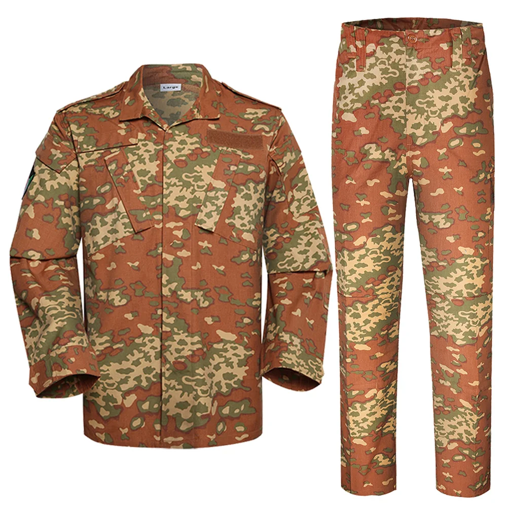 XINXING Custom Polyester Cotton Fabric Desert CAMO Tactical Clothing ACU Combat Suit Kuwait ACU Camouflage Uniform