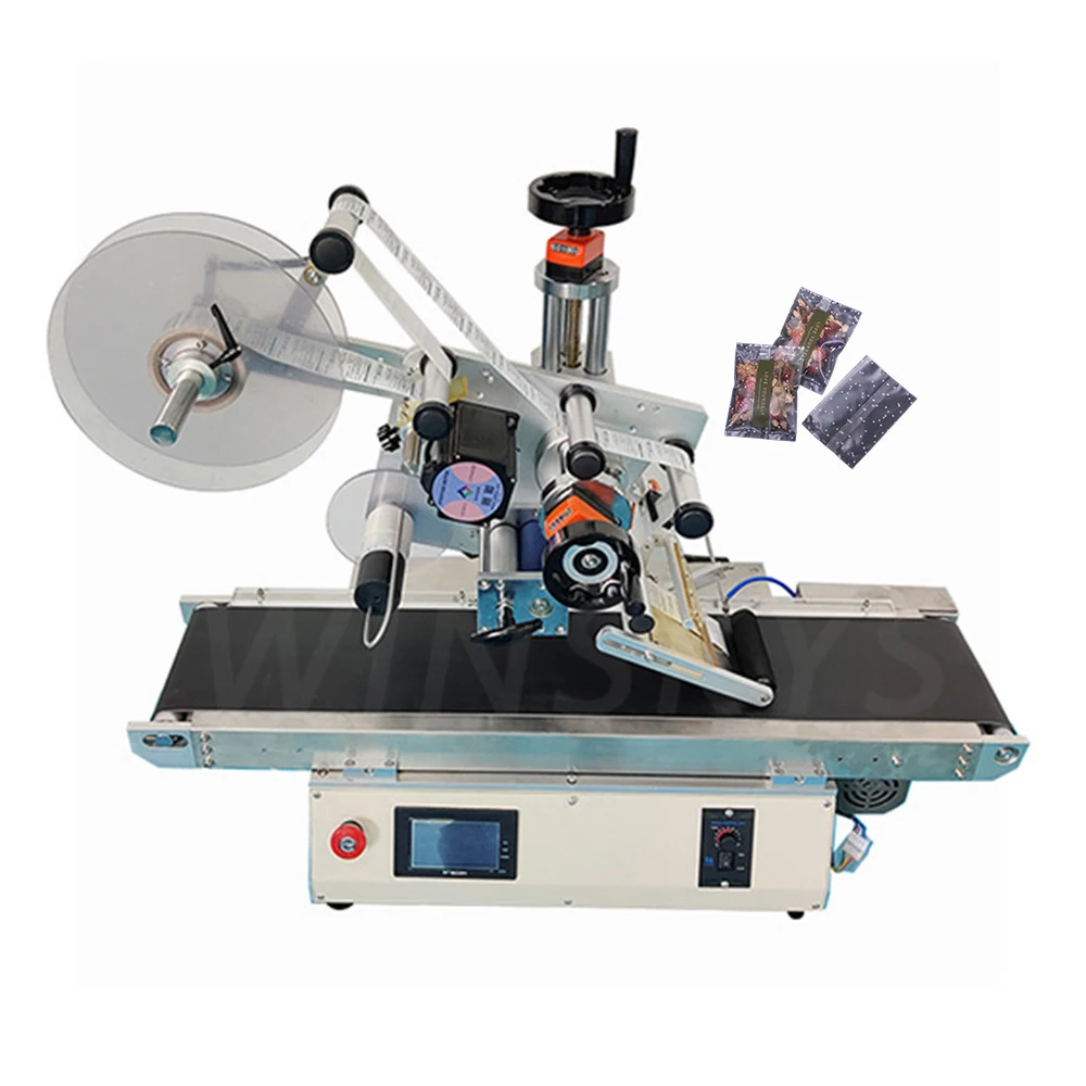 stand up pouch label applicator tiqueteuse bouteilles plat mobile phones bag square bottle labeling machine for clothes