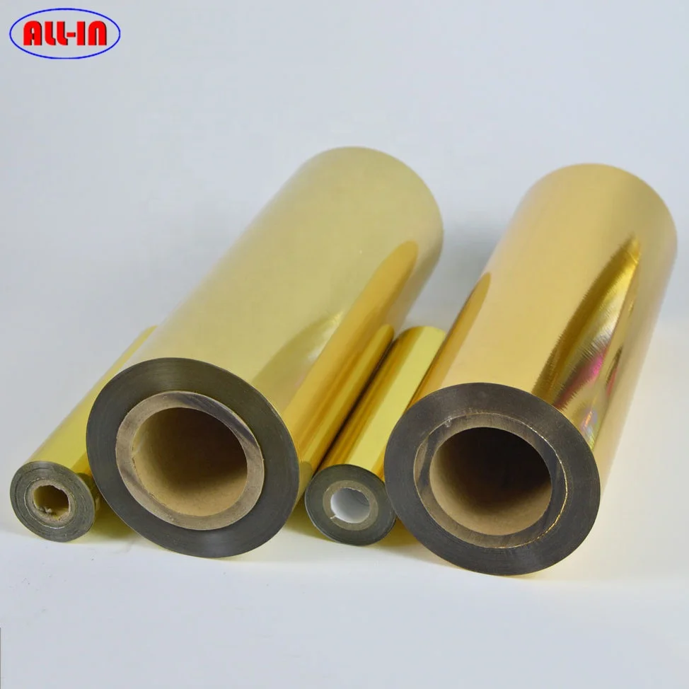 Wholesale Gold Silver Generic Heat Transfer Film Hot Stamping Foil Roll For Paper Plastic