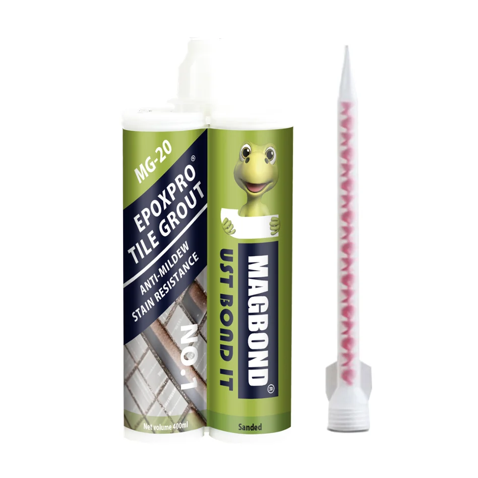 Эпоксидная смола для плитки на ветренную epoxpro MG-20 картридж миномет эпоксидной смолы, для заделки швов