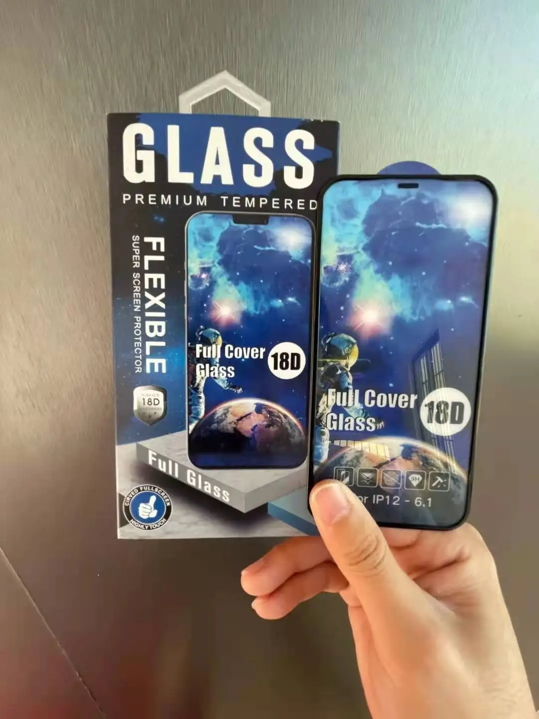 Silk Printing Full Glue 18D Tempered Glass Screen Protector 21D 18D Glass For iPhone 13,13Pro,13Pro Max for iPhone 12 Pro MAX,12