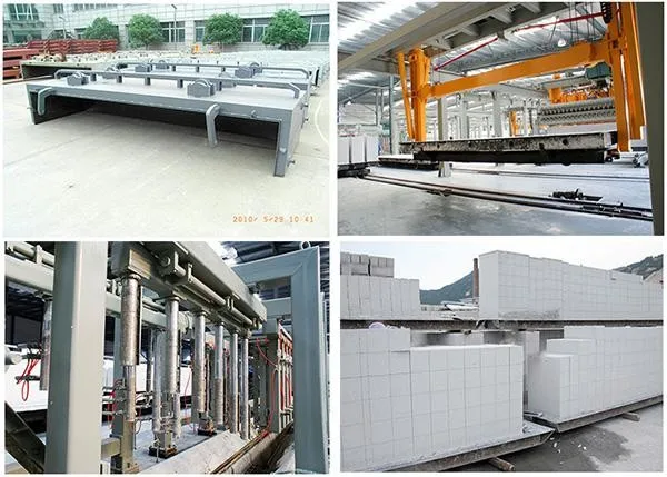 20000-300000 cubic meters annual  light weight Autoclave Aerated Concrete Block AAC plant manufacturer