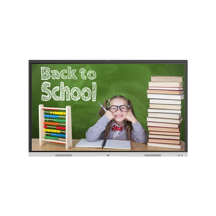 Interactive touch screen tablet electronic whiteboard for teaching and video conference display stand