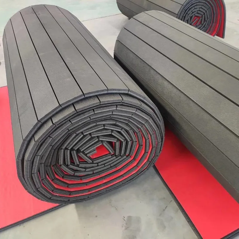 High Quality 2 2.5 3 4 5cm Wrestling Training Equipment Custom Logo Judo Martial Arts BJJ MMA Mats For Sale