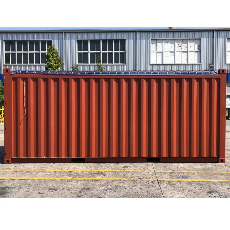 20 foot Open Top Shipping Container ISO Standard Shipping Container Soft Open Top Bulk Container