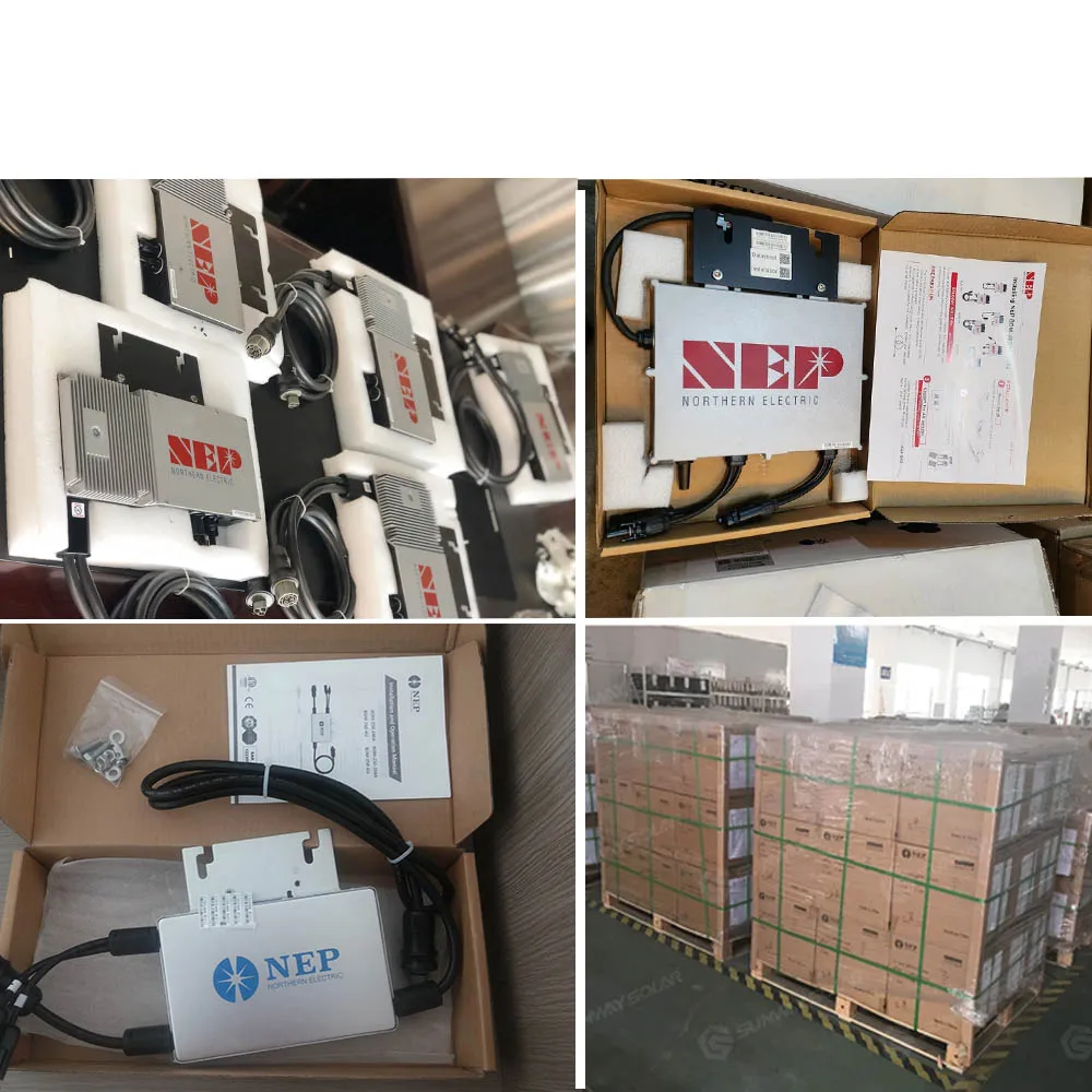 High Efficiency Micro Solar Inverter 600W 1200W 1500W 4 In1 Microinverter With 12 Years Warranty