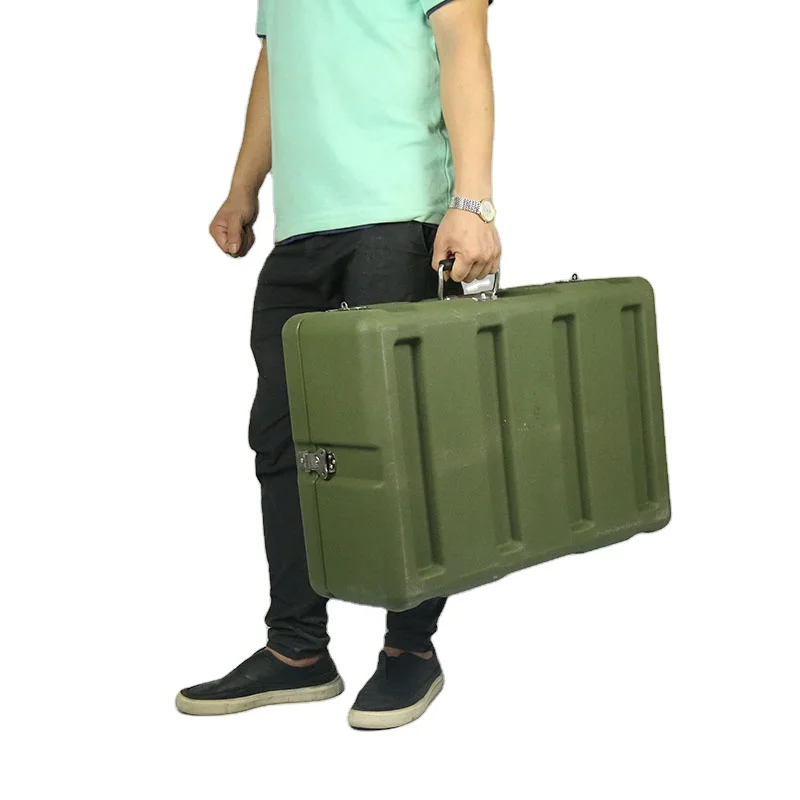 Protective Hard Plastic Military Equipment Tool Case Case with Customized Foam