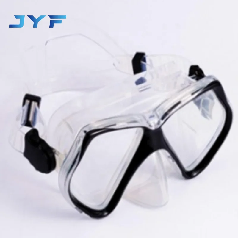 Cost Effective JYF Brand Adult Diving Mask Scuba Free Snorkel Diving Equipment with Medical Grade Silicone