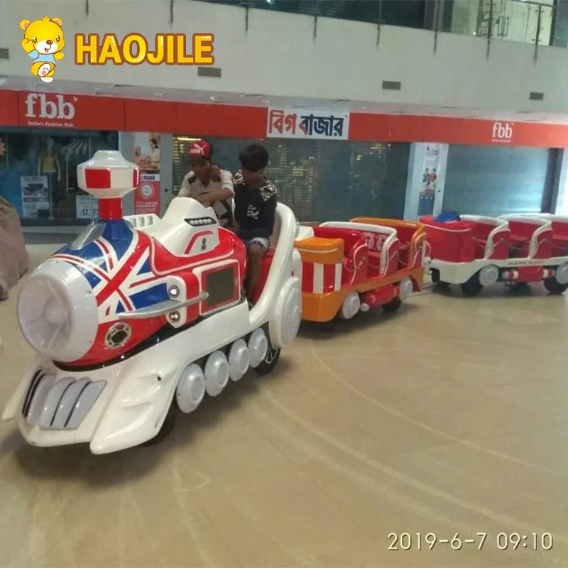 Amusement park coin operated Super Mist Spray Large Train ( 1 locomotive + 2 carriages)