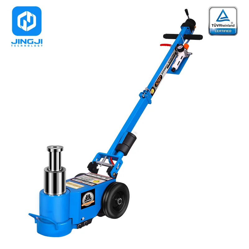 jingji 50 ton pneumatic lifting jack 80 ton air hydraulic floor jack