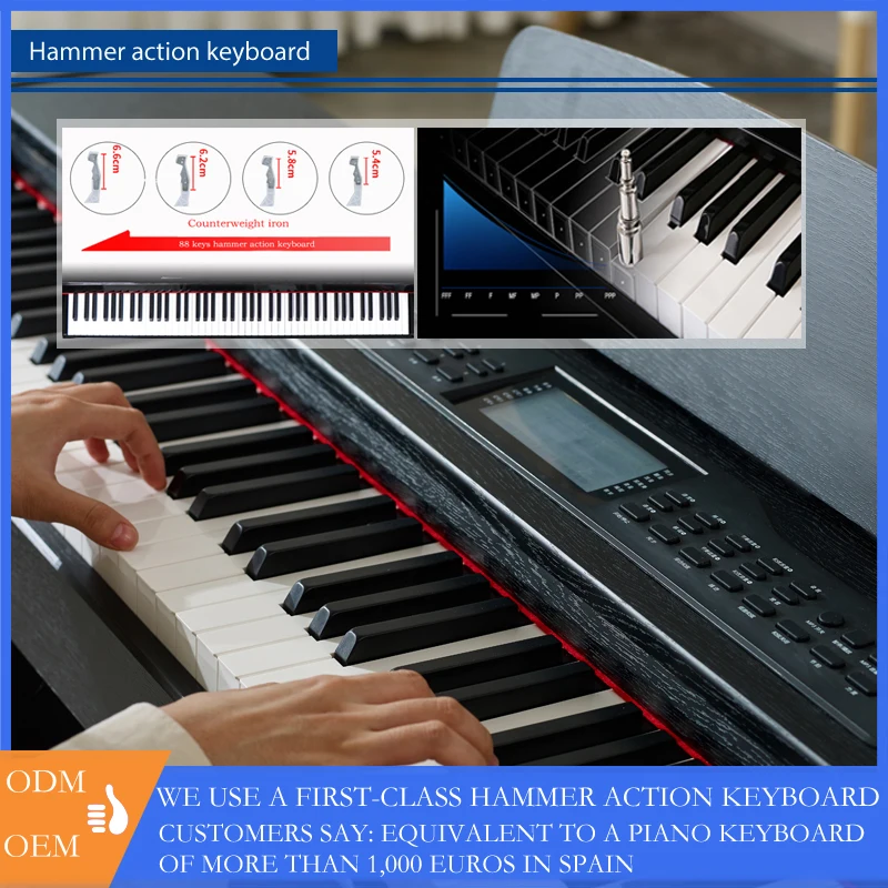88 клавиши пианино электронный mid пианино м аудио игроком самостоятельно пианино цифровая клавиатура teclado музыкальный