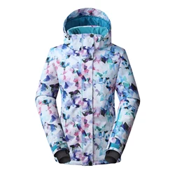 2021 Custom Logo High Quality Waterproof Casual Jacket Coat Women Winter Jacket Parka Coats Ski Jackets for Female