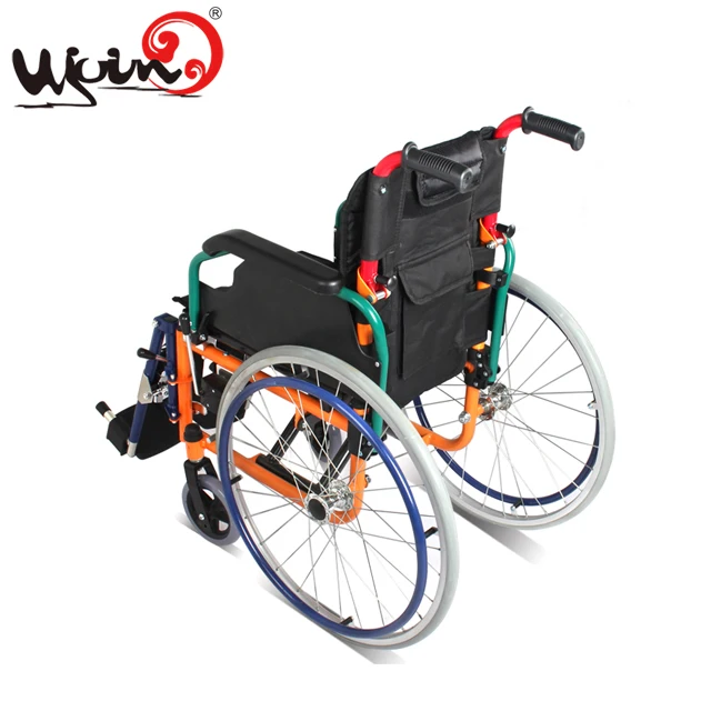 UJOIN comfort cushion detachable armrest pedal child wheelchair for disabled children