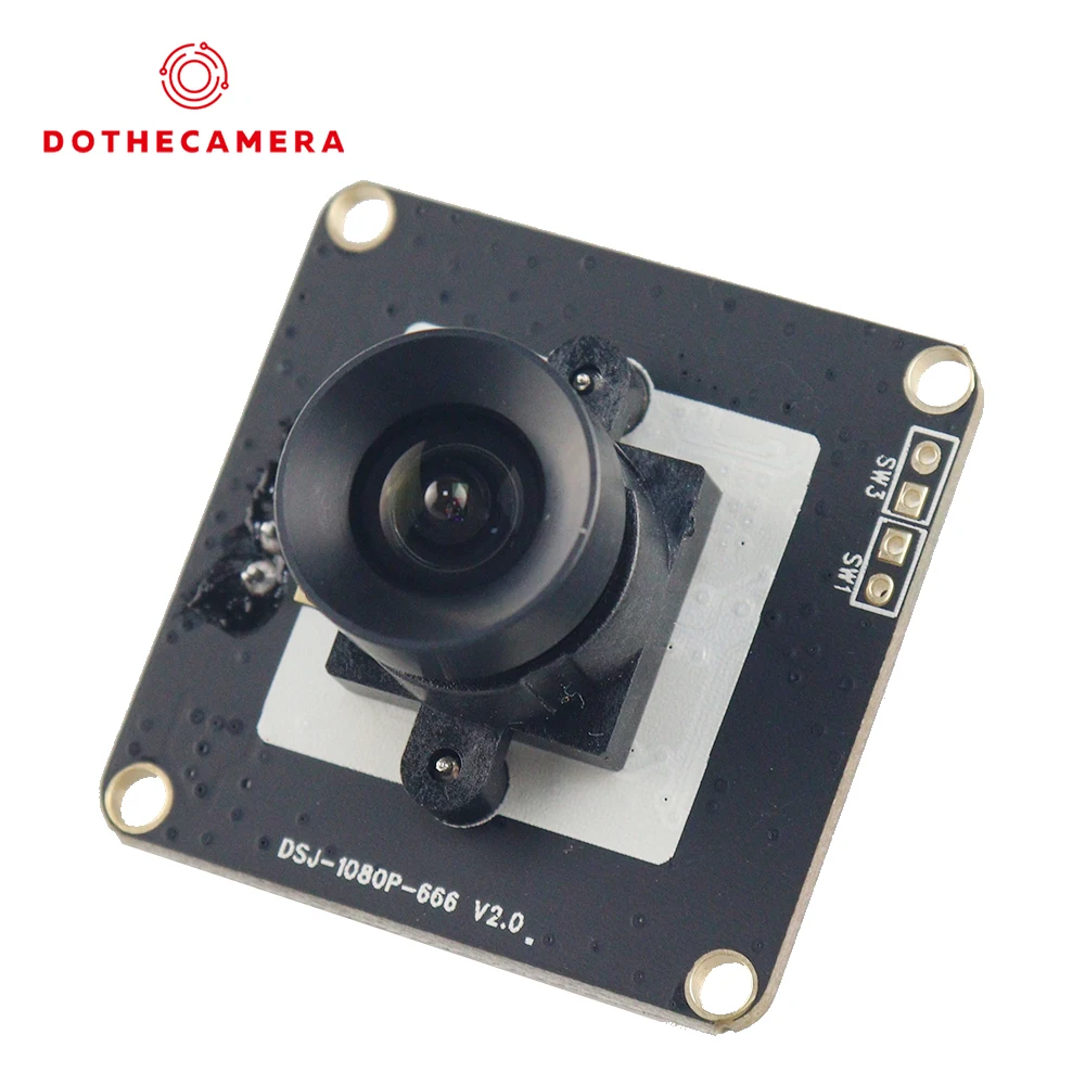 OV2710 Camera Module USB Fisheye Lens 2mp Camera Module 32x32mm PCB Board MJPEG