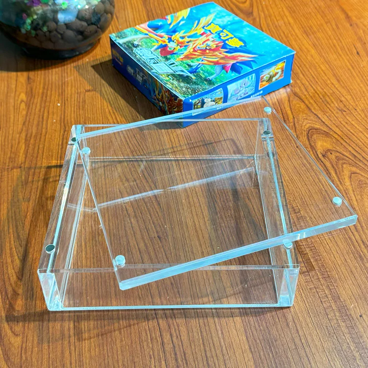 TCG хорошее качество Pokemon Vmax Box Prise в Японии акриловый бустер карты витрина