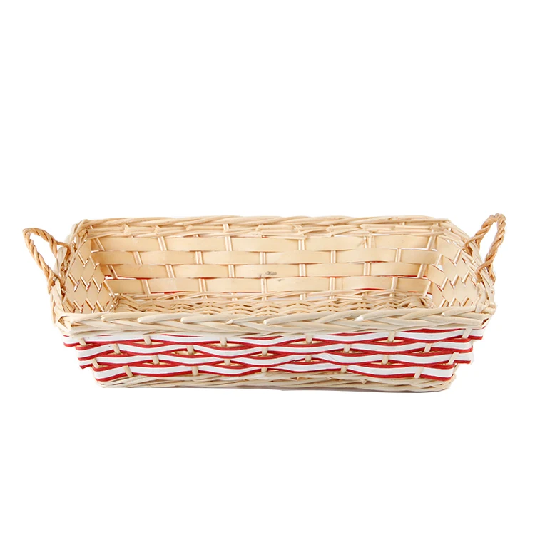 Quality Choice Modern Luxurious Woven Basket Woodchip Home Other Storage Baskets for Shelves