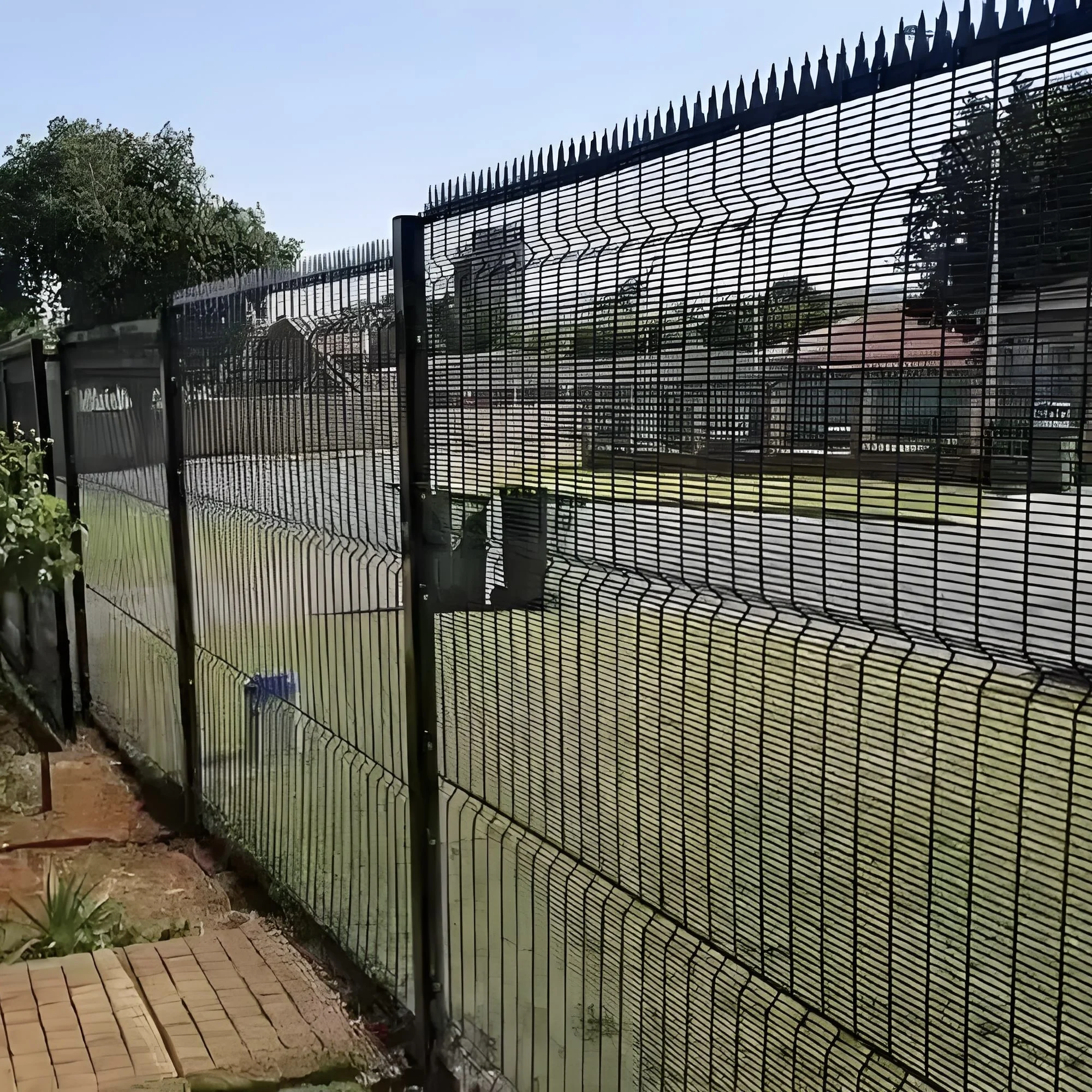 Hot Sales 358 Anti-Climb Clear View Fence Panels Hot Dip Galvanized Iron Frame for Security for Prisons Security Applications