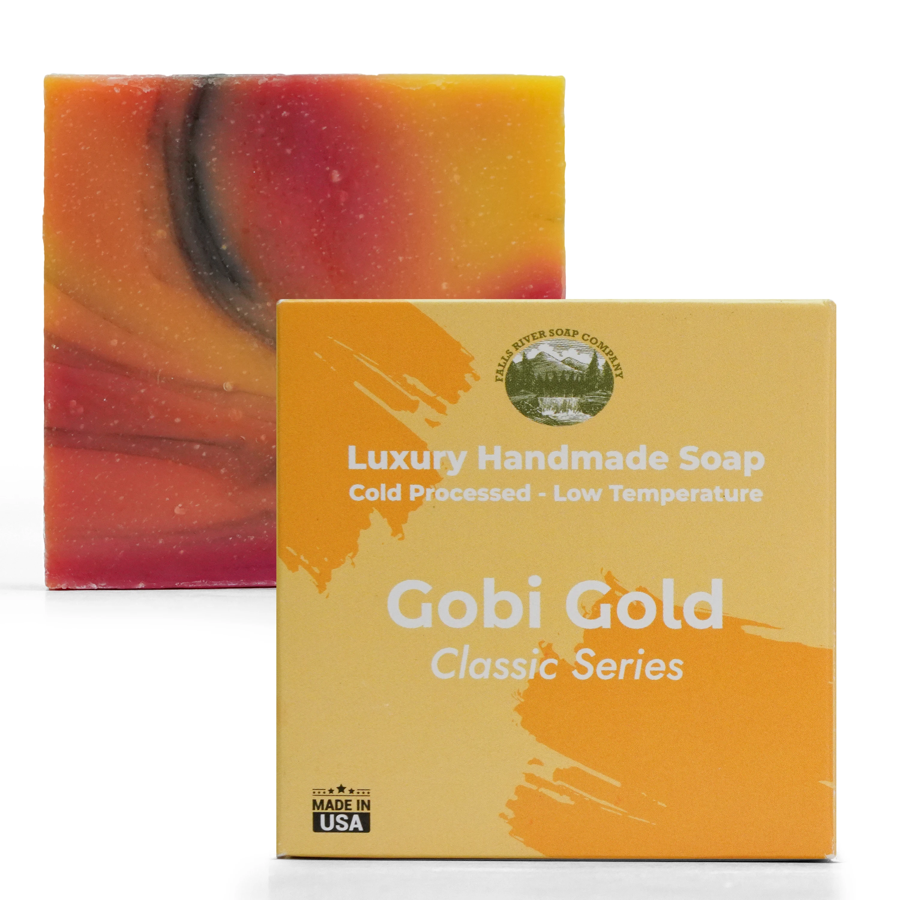 2022 Factory Direct Sales Wholesale Handmade Natural Moisturizing Gobi Gold Classic Single Soap Bar Handmade Soap