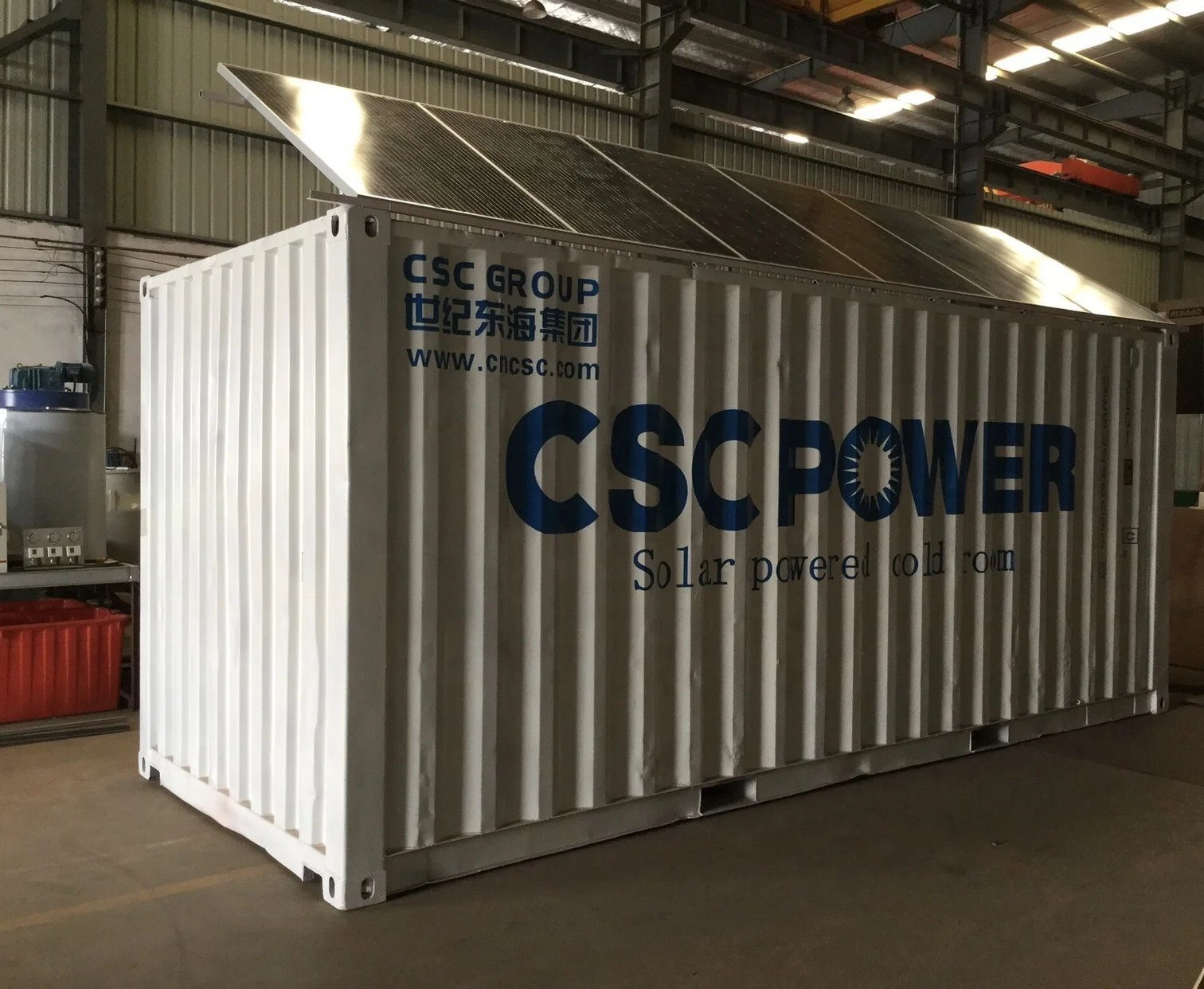 20ft solar cold room container 20 ft cold storage room