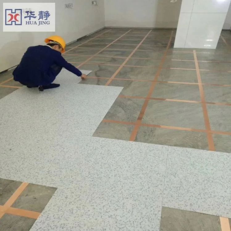 Harmless Vinyl Wood Floor Tile For Laboratory