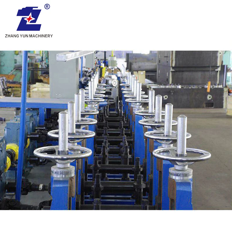 Quality Frequency Automatic Stainless Steel Round Square Pipe Tube Rolling Welded Making Machine Mill Production Line