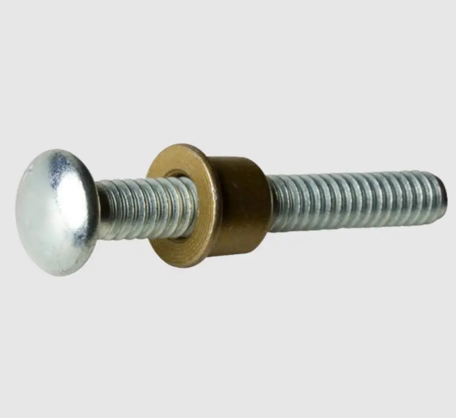 C50LR-BR16-76 Hook Bolt Aluminum Grade 5 Zinc Plated Huck Bolt with Collar Grooved Lock Pin