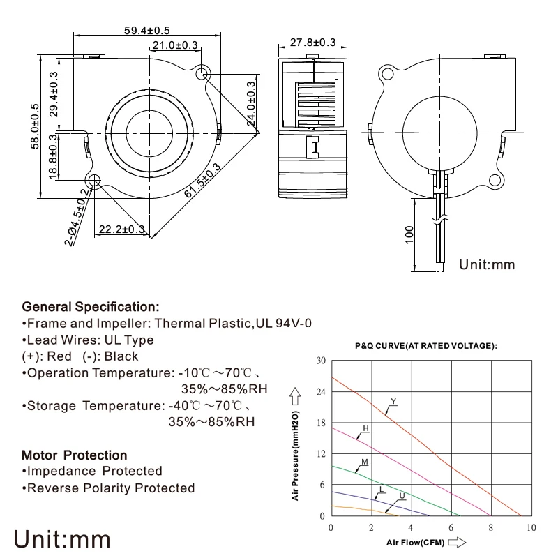6028 Centrifugal Fan Solar Blower Fan 60x60x28mm Mini 12v Blower For Hat