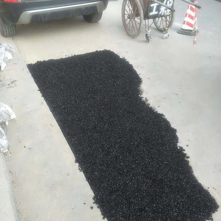 
China makes high quality patch cold mix asphalt for asphalt tarmac and road repair 