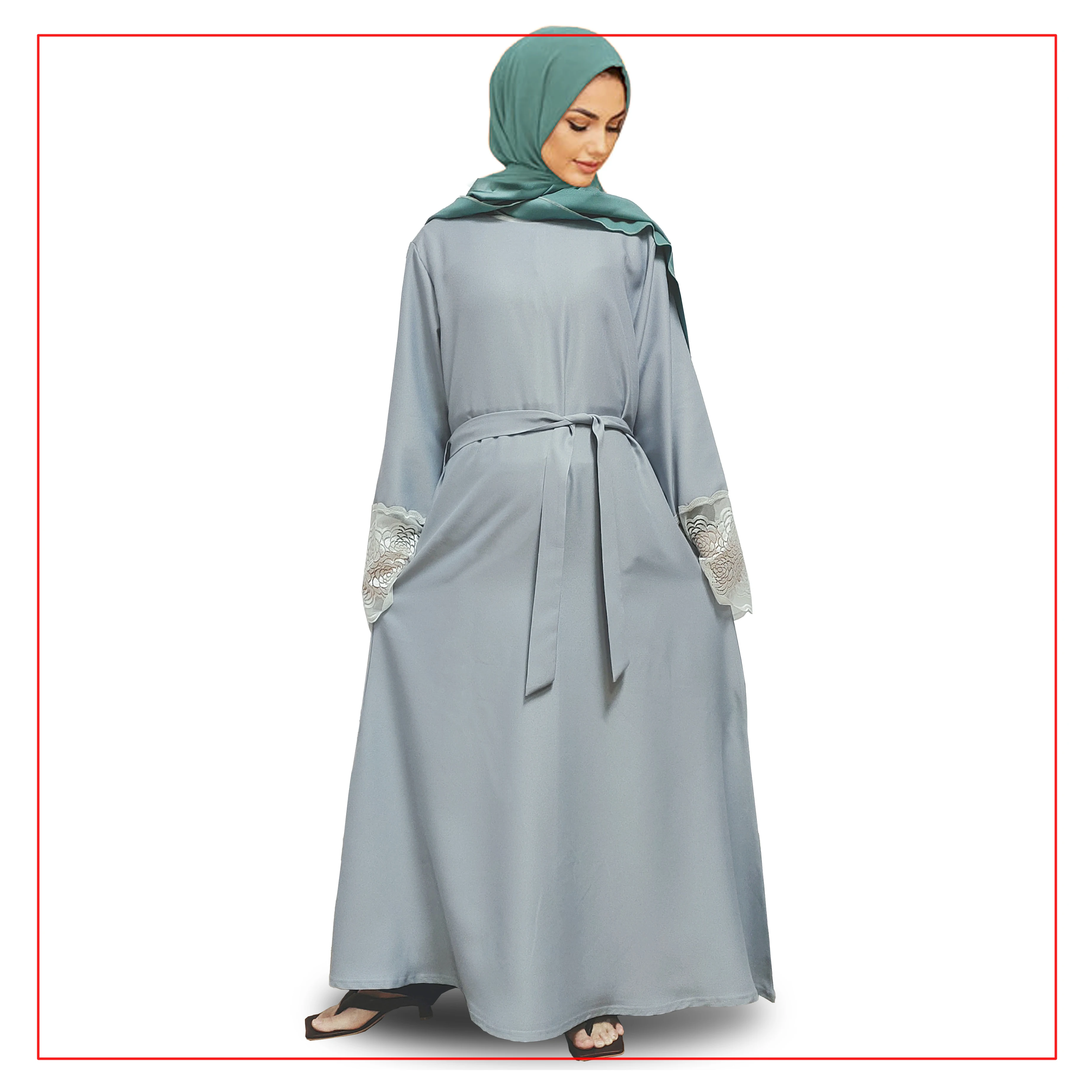 Hot Selling Two-Piece Middle East Islamic Clothing Turkey Long Sleeve Muslim Women Clothing Islamic Clothing