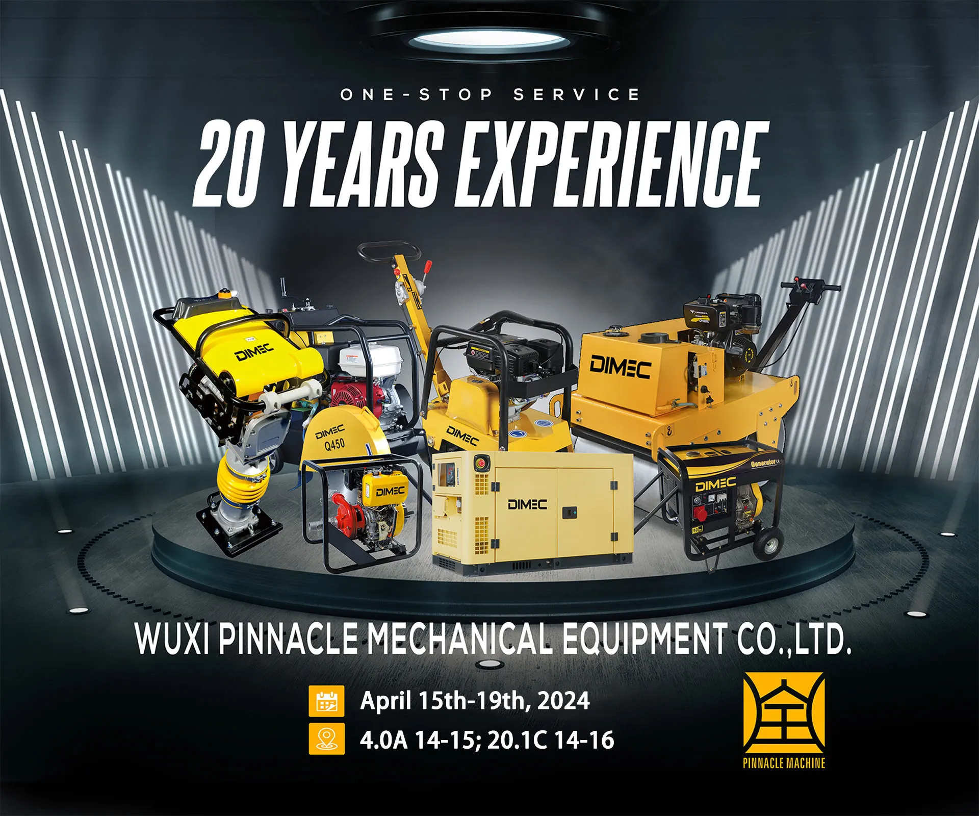PME-BS35 Hydraulic Stone Block Splitter Machine