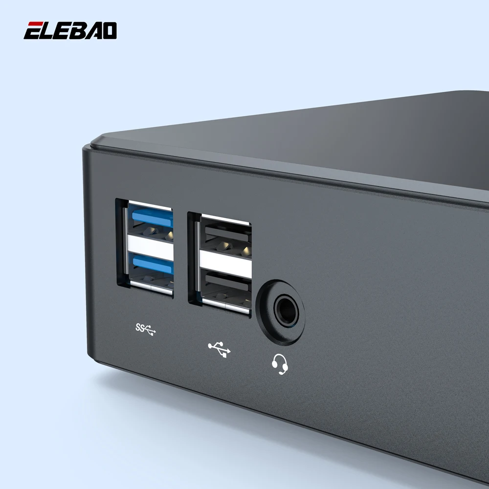 Мини-ПК ELEBAO деловой Intel Core i3 115G4 I5 1135G7 i7 1165G7