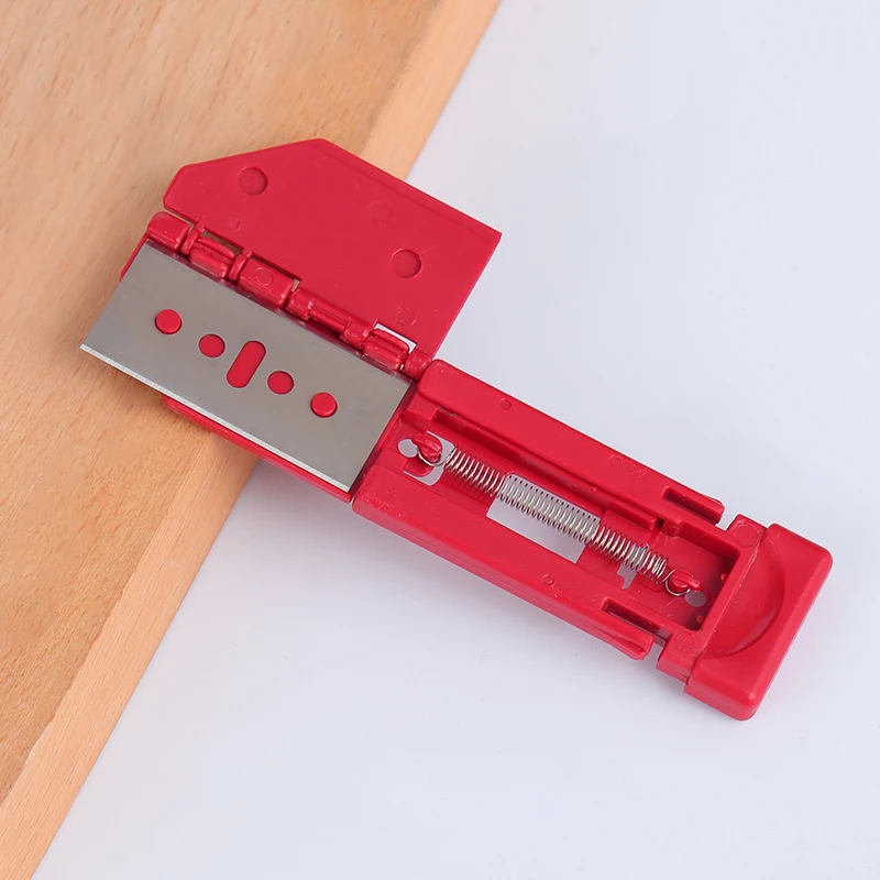 White Color Portable Art Knife With Spring Hand Tools Box Cutting For Sale