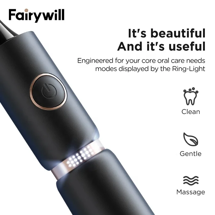 Fairywill FW P11 Fairy будет Dente Sonica щетка для вмятин волос электрические щетки