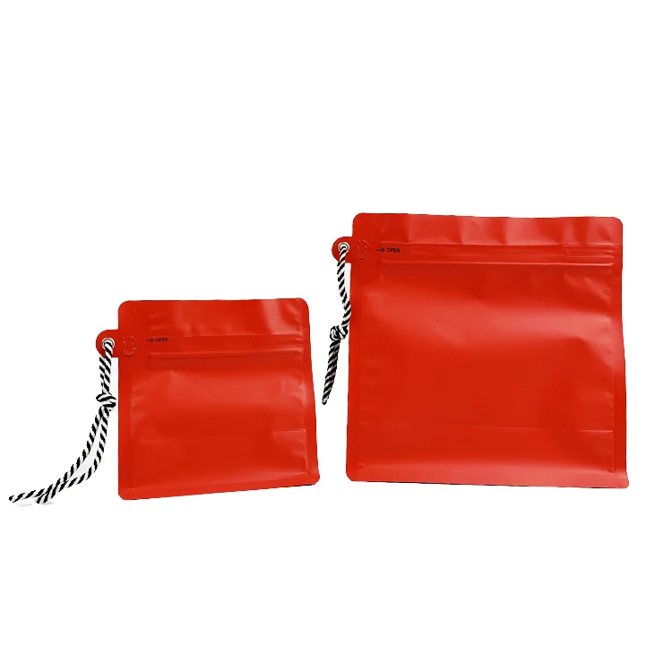 Bolsas para empaque de cafe flat bottom biodegradable natural wholesale custom coffee bag