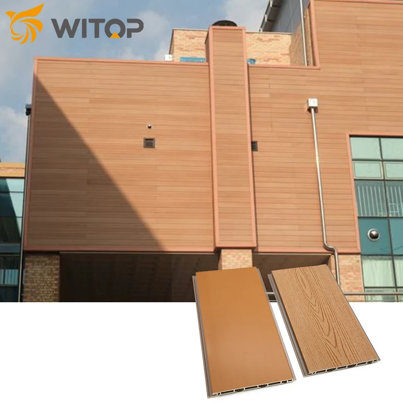 Outdoor Eco Wood Plastic Composite Wall Board Exterior WPC Wall Panel Cladding