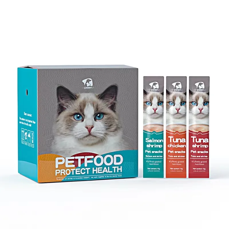 Влажные закуски для кошек еда домашних животных закуска котят влажные