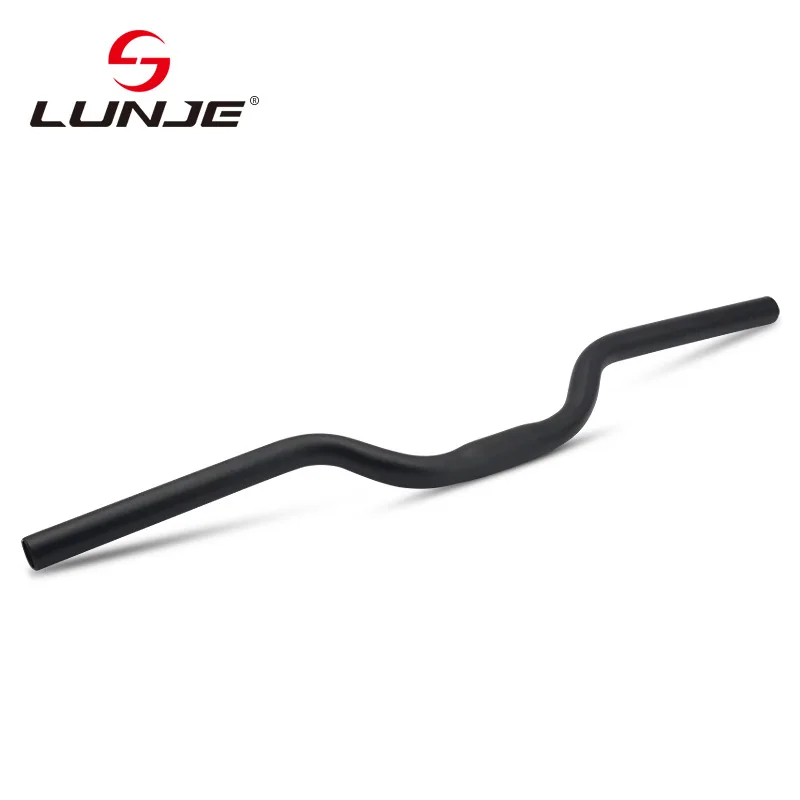 LUNJE Bicycle parts U-shaped Handlebar Aluminum alloy small Swallow handle Folding bike handlebars