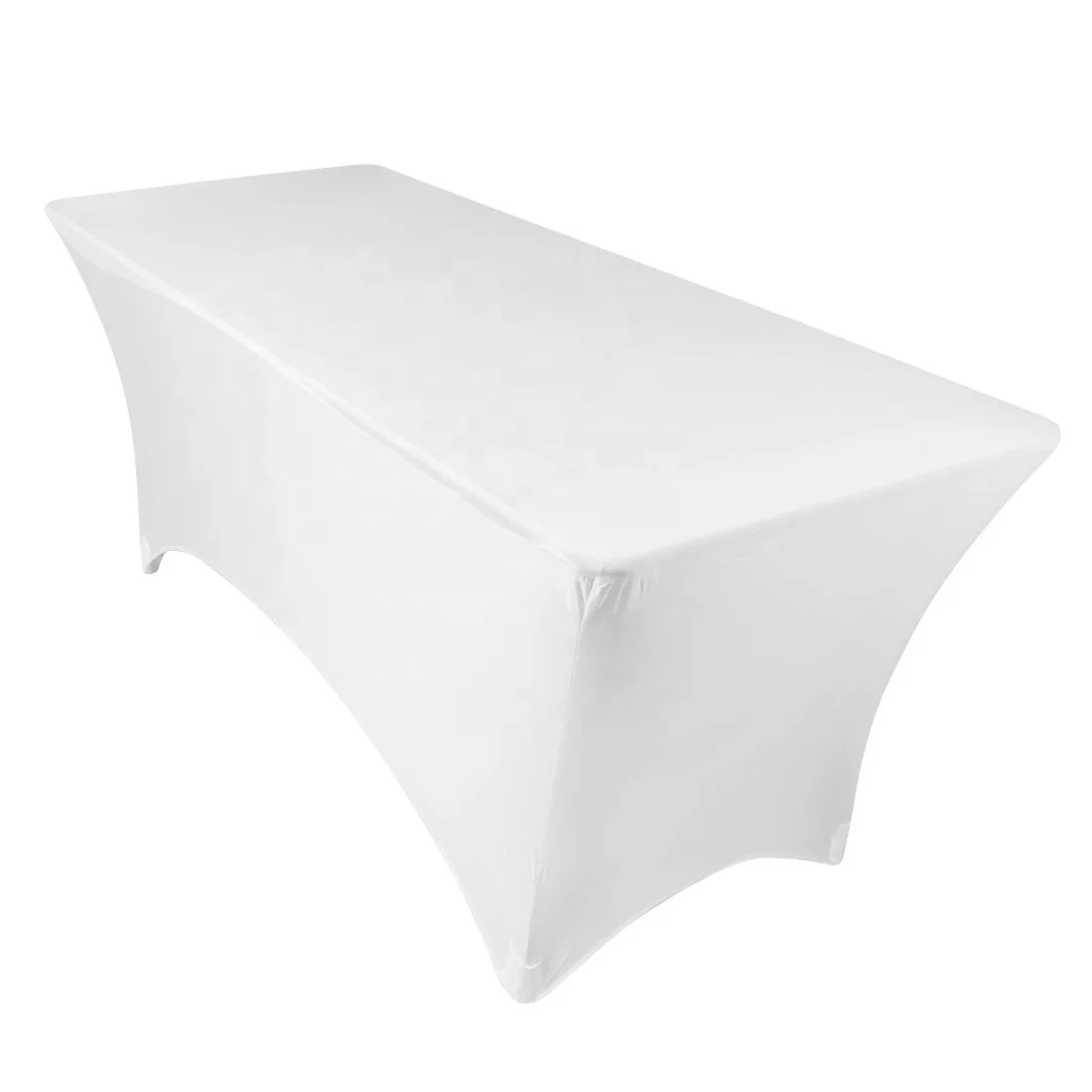
Wedding party 6ft spandex stretch tablecloth table cover 