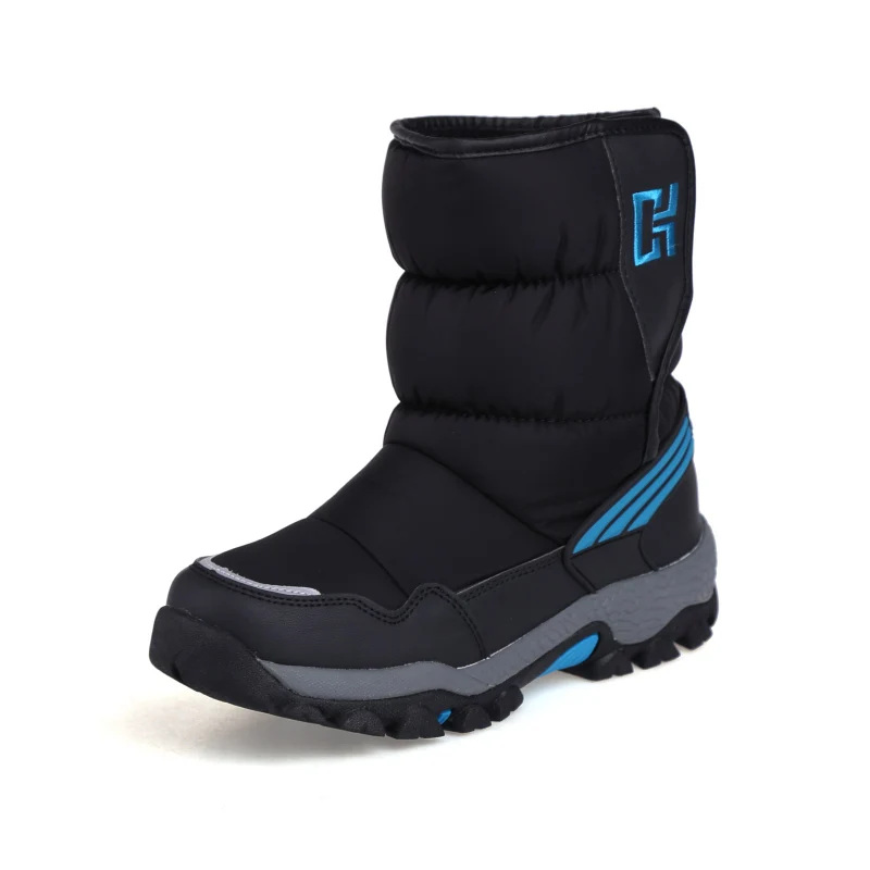 Waterproof shoes With antiskid buckle winter snow boots keep warm