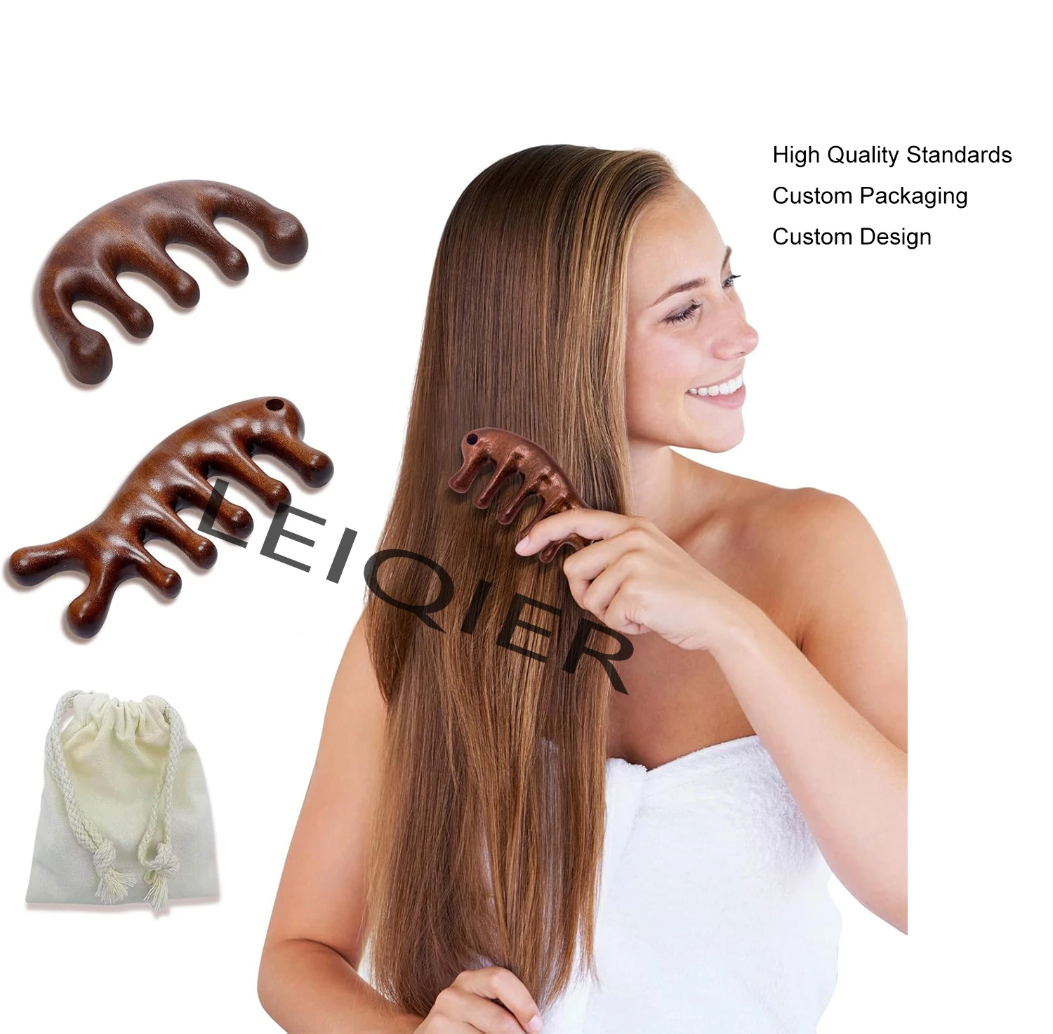 Массажная расческа для головы